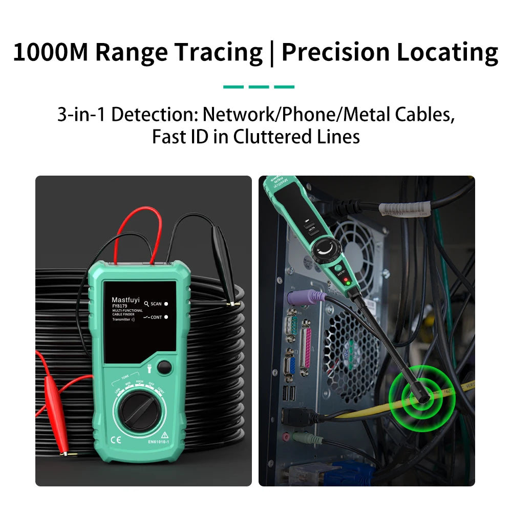 Underground Cable Locators & Wall Wiring Detectors | Mastfuyi Tools