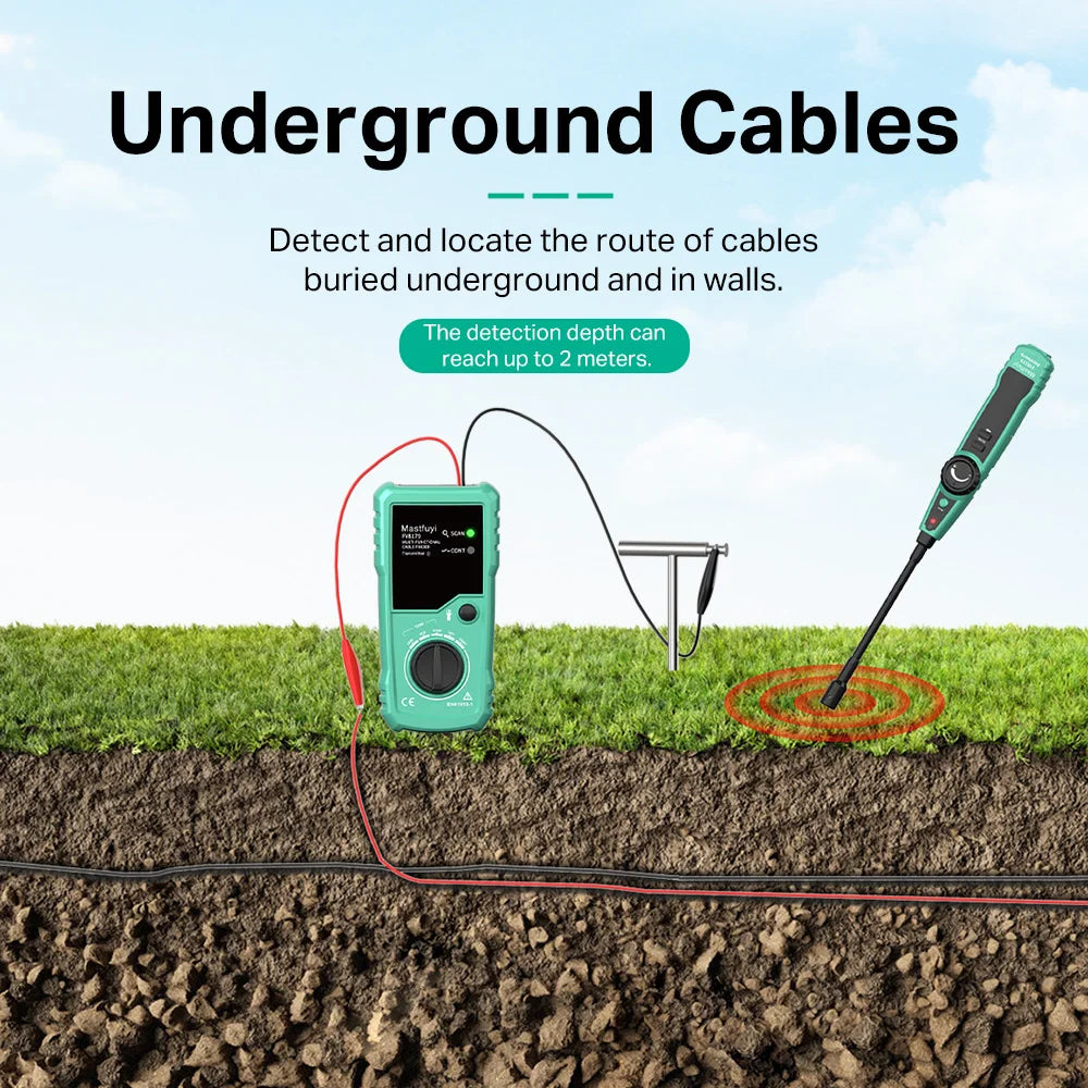 Underground Cable Locators & Wall Wiring Detectors | Mastfuyi Tools
