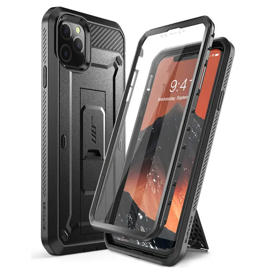 SUPCASE UB Pro Rugged Case for iPhone 11 Pro Max – Full-Body Cover with Built-In Screen Protector, Kickstand & Holster