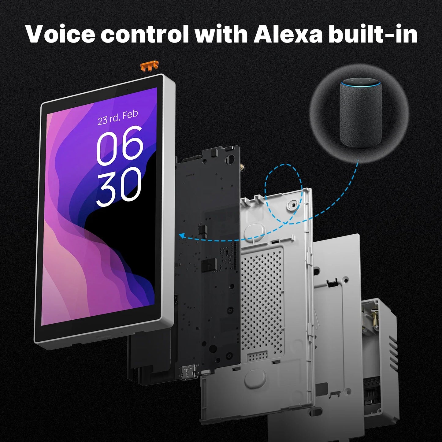 MOES Tuya WiFi Smart Touch Control Panel with Alexa & Zigbee