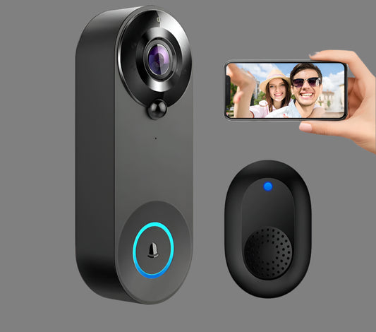5G Tuya - WiFi 1080P Smart Video Doorbell with Night Vision & 64GB Option