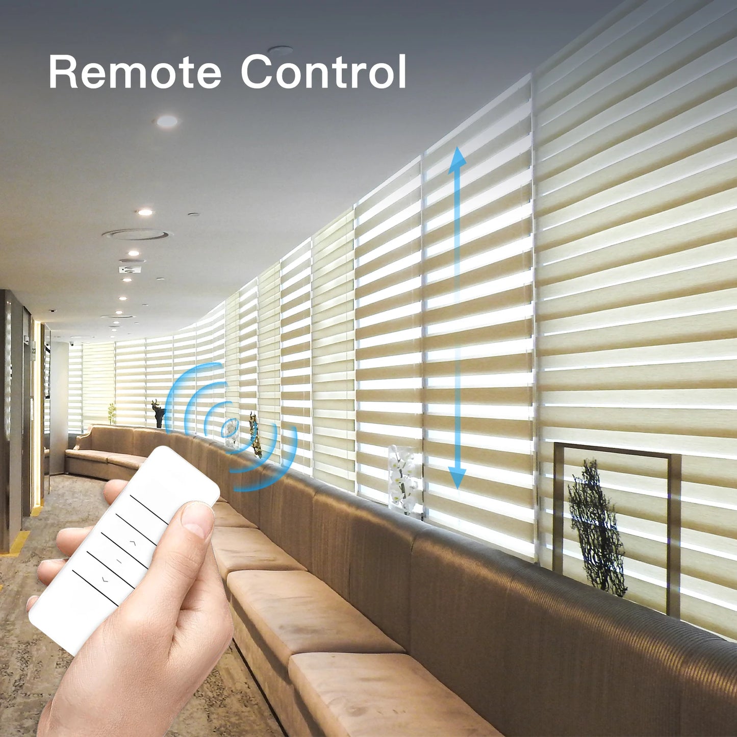 MOES WiFi Smart Motorized Chain Roller Blinds | Voice & App Control | Tuya Smart