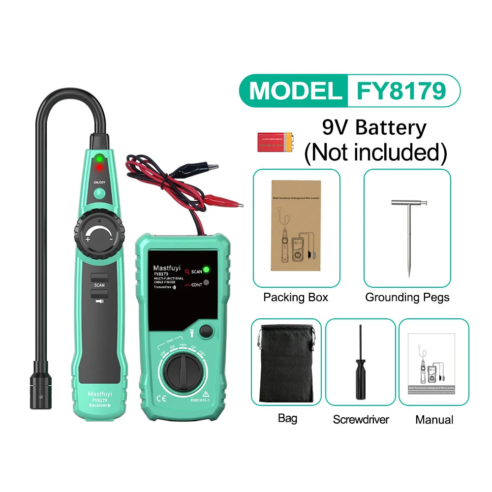 Underground Cable Locators &amp; Wall Wiring Detectors | Mastfuyi Tools